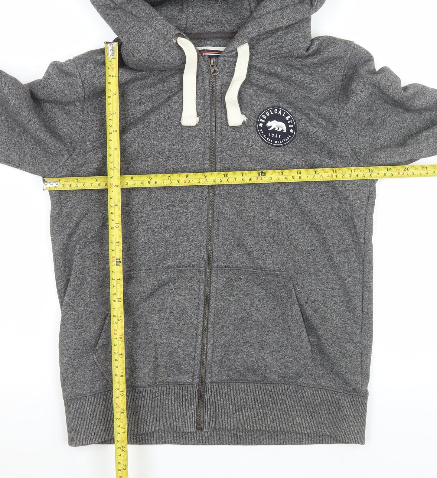 Womens UK Size 12 SoulCal & Co Grey Basic Jacket