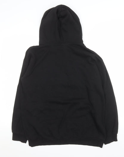 Teens UK Size 164 H&M Black Pullover Hoodie