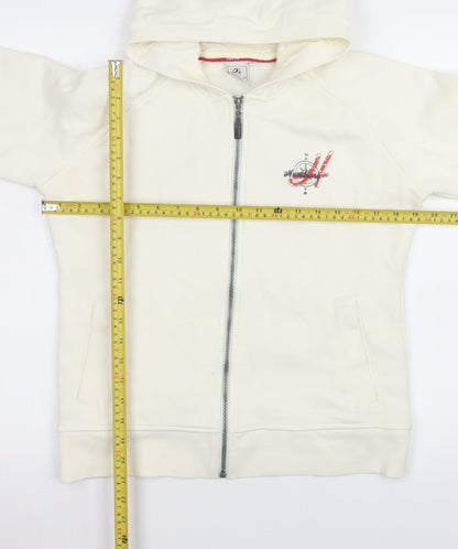 Womens UK Size 10 FIRST B Ivory Basic Jacket