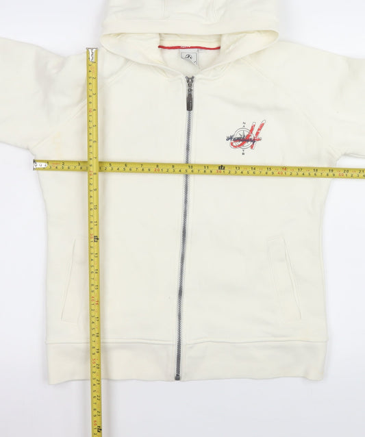 Womens UK Size 10 FIRST B Ivory Basic Jacket