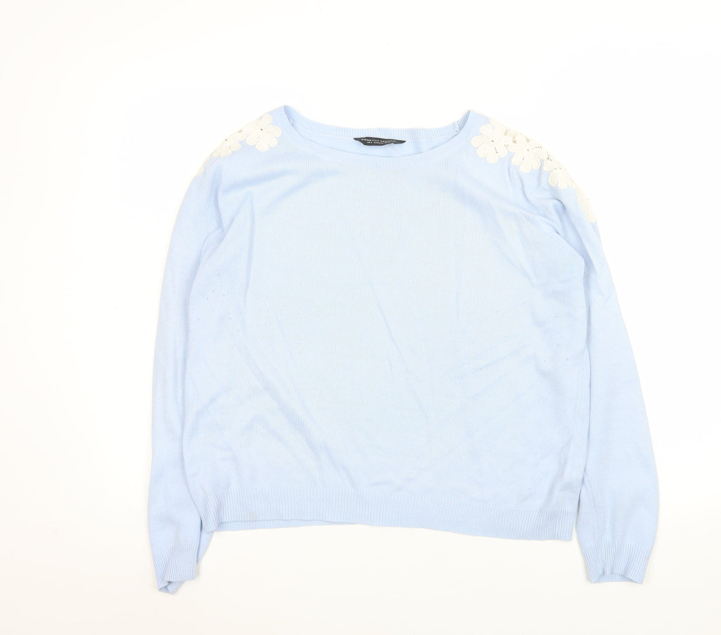 Womens UK Size 12 Dorothy Perkins Blue Pullover Jumper