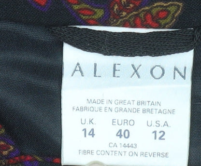 Womens UK Size 14 Alexon Regular Black Blazer