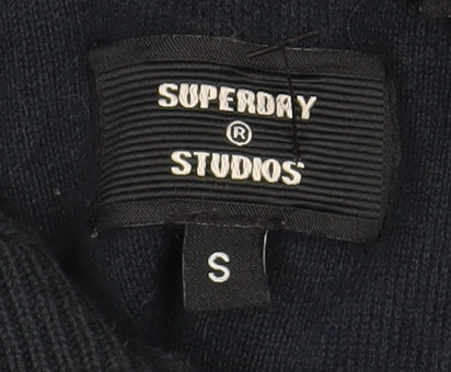 Womens UK Size S Superday Studios Black Basic Jacket