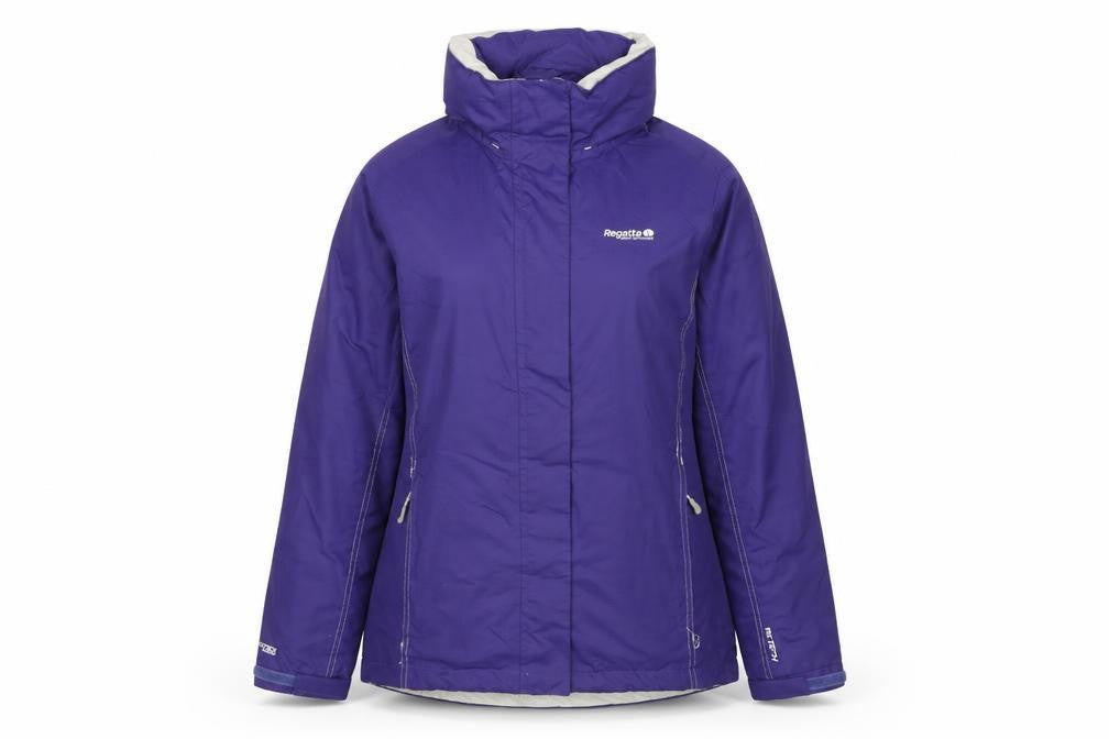 Womens UK Size 10 Regatta Purple Rain Coat