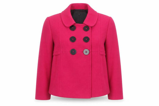 Womens UK Size 14 Marks and Spencer Petites Pink Blazer