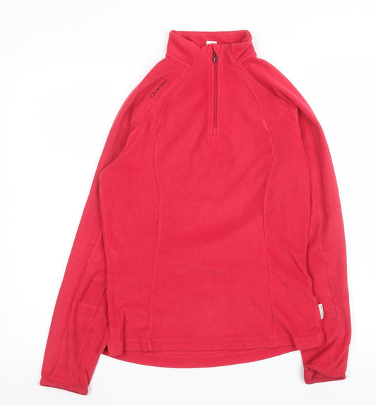 Womens UK Size 12 Quechua Red Pullover Sweatshirt