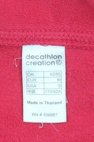Womens UK Size 12 Quechua Red Pullover Sweatshirt