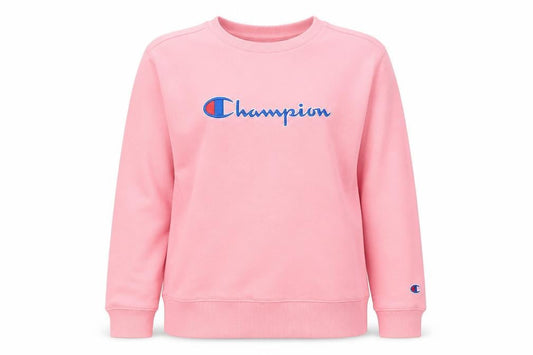 Womens UK Size L Champion Pink Pullover Sweatshirt