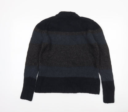 Womens UK Size L DKNY Blue Pullover Jumper
