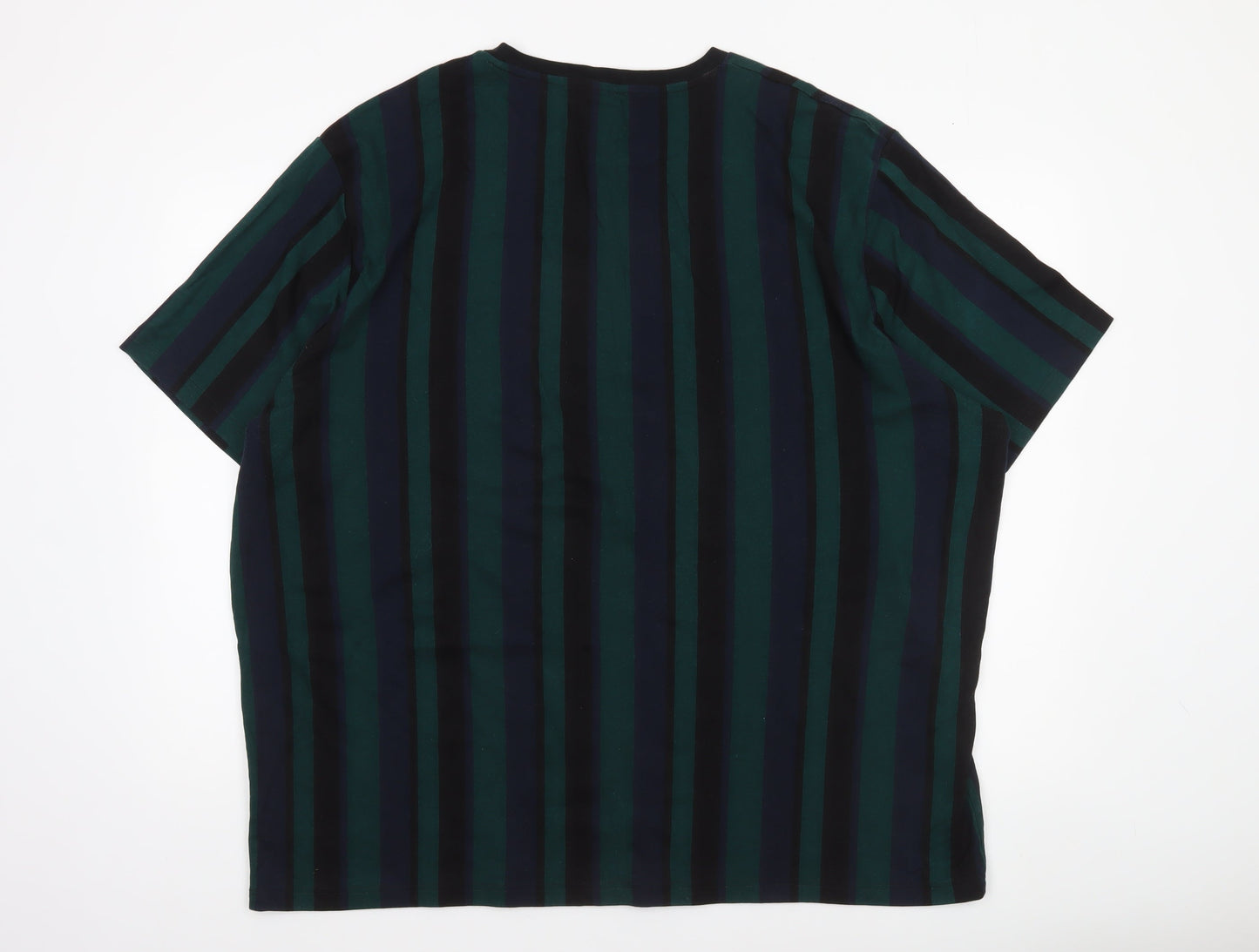Mens UK Size 3XL River Island Green  T-Shirt