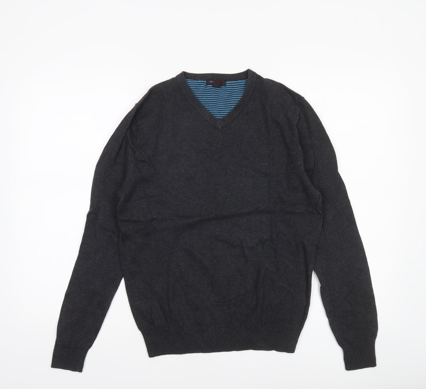 Mens UK Size S Refectory London Black Pullover Jumper