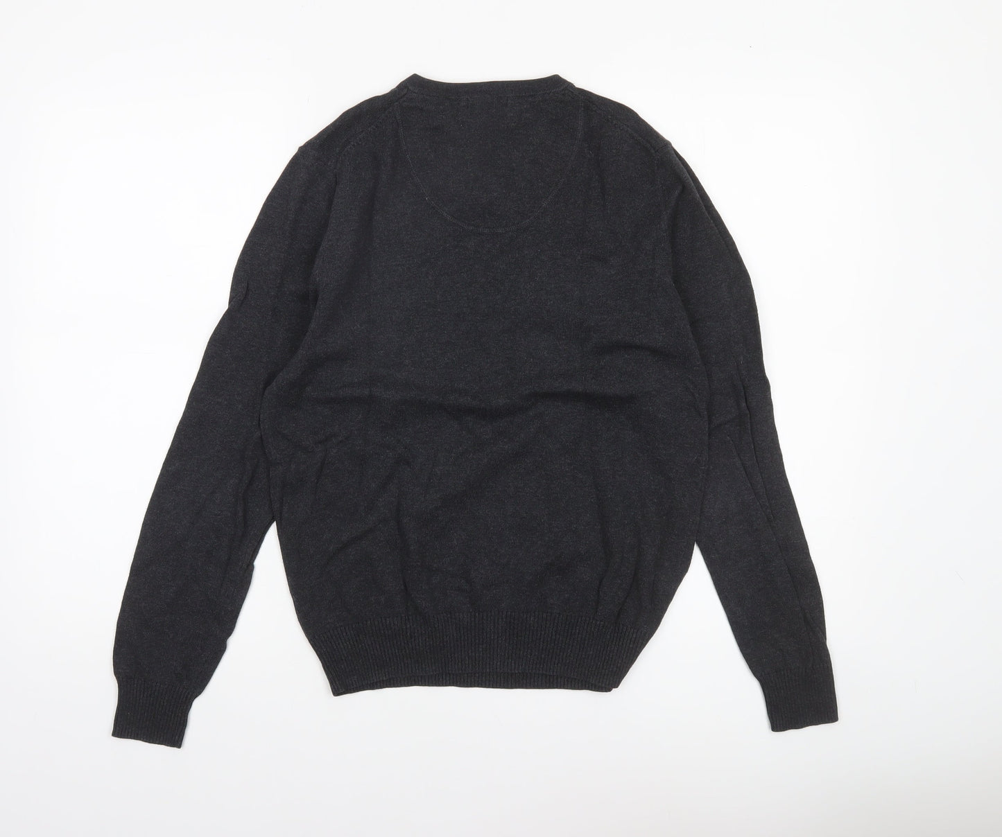 Mens UK Size S Refectory London Black Pullover Jumper