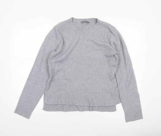 Womens UK Size S Oasis Grey Pullover Jumper