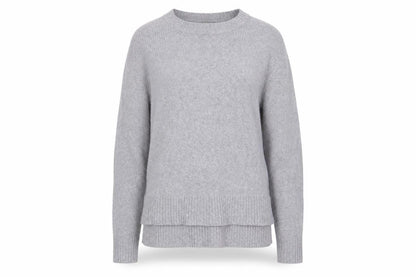 Womens UK Size S Oasis Grey Pullover Jumper
