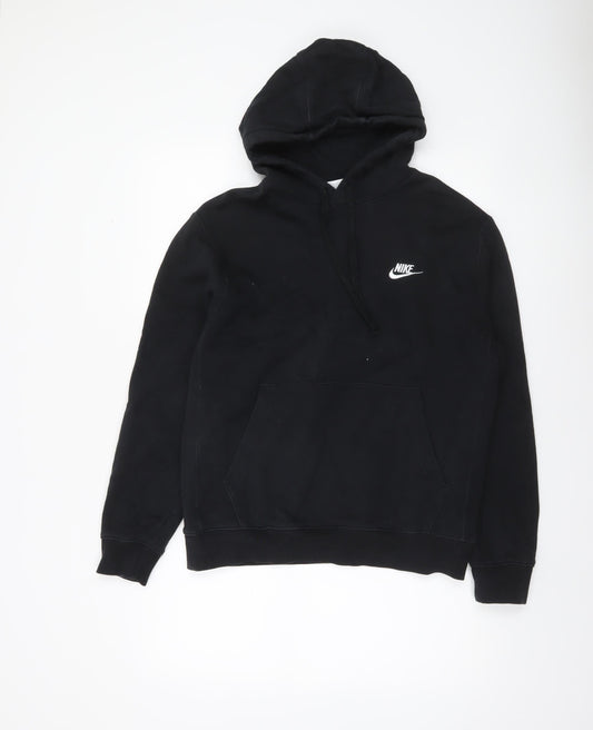Mens UK Size S Nike Black Pullover Hoodie