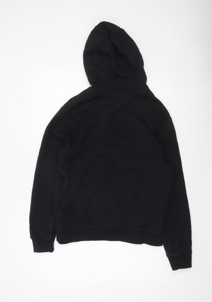 Mens UK Size S Nike Black Pullover Hoodie