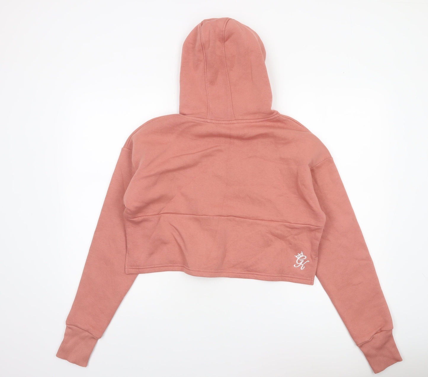 Womens UK Size 14 Gym King Pink Pullover Hoodie