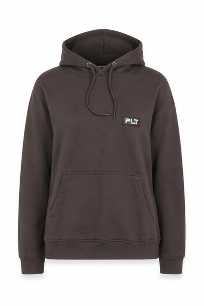 Womens UK Size 4 PRETTYLITTLETHING Brown Pullover Hoodie