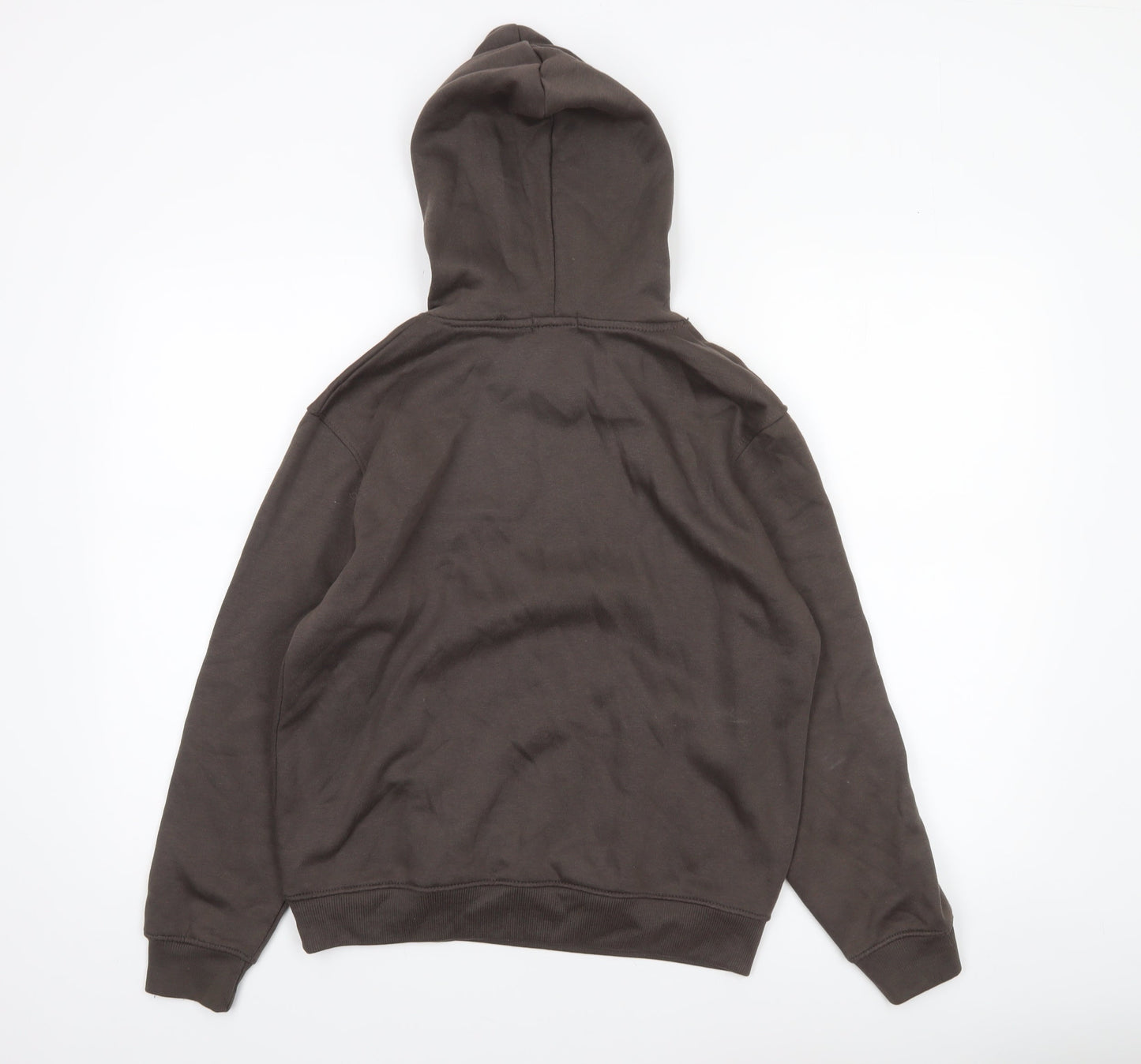 Womens UK Size 4 PRETTYLITTLETHING Brown Pullover Hoodie