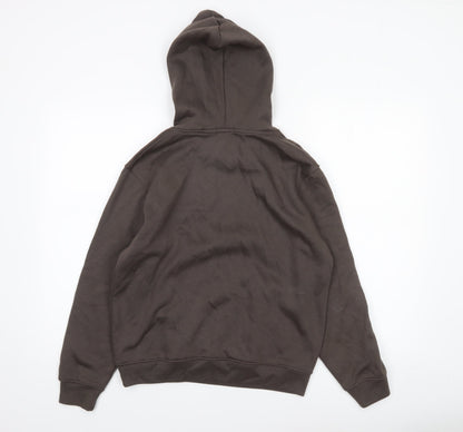 Womens UK Size 4 PRETTYLITTLETHING Brown Pullover Hoodie