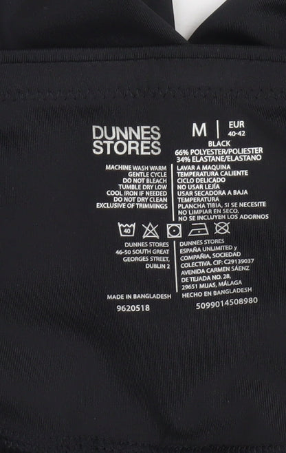Dunnes Stores Womens Black M Leggings with Pockets Activewear