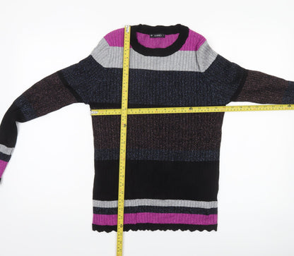 Womens UK Size L Dunnes Multicoloured Pullover Jumper
