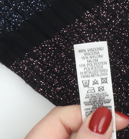 Womens UK Size L Dunnes Multicoloured Pullover Jumper