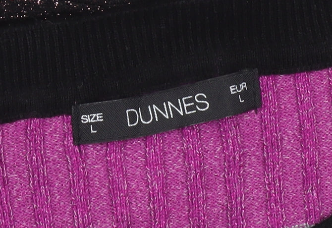 Womens UK Size L Dunnes Multicoloured Pullover Jumper