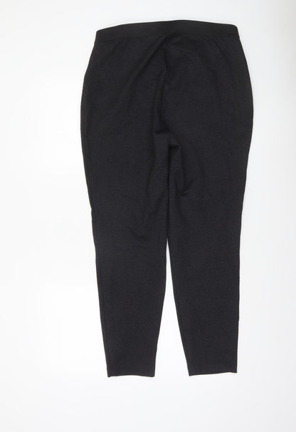 Womens UK Size L Dunnes Slim Fit Leggings Grey Trousers