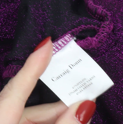 Womens UK Size L Rowen Avenue Purple Pullover Jumper