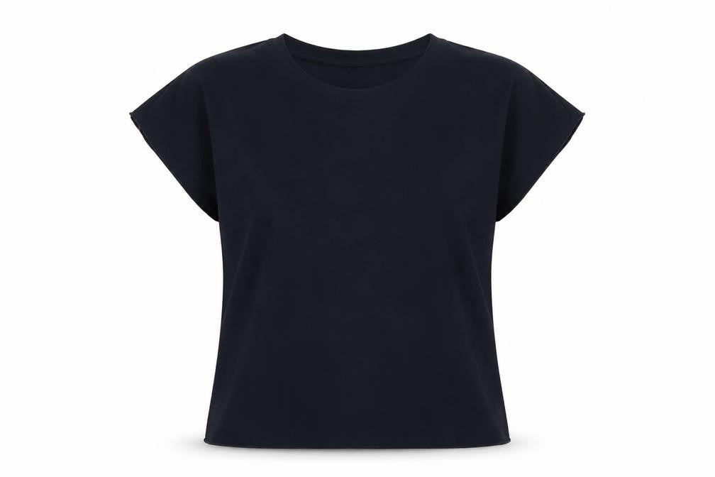 Womens UK Size M Kenneth Cole Black Basic T-Shirt