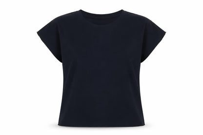 Womens UK Size M Kenneth Cole Black Basic T-Shirt