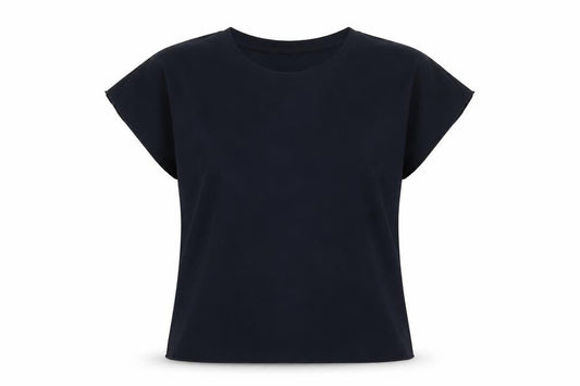 Womens UK Size M Kenneth Cole Black Basic T-Shirt