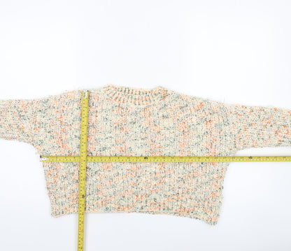 Womens UK Size S QED London Multicoloured Pullover Jumper
