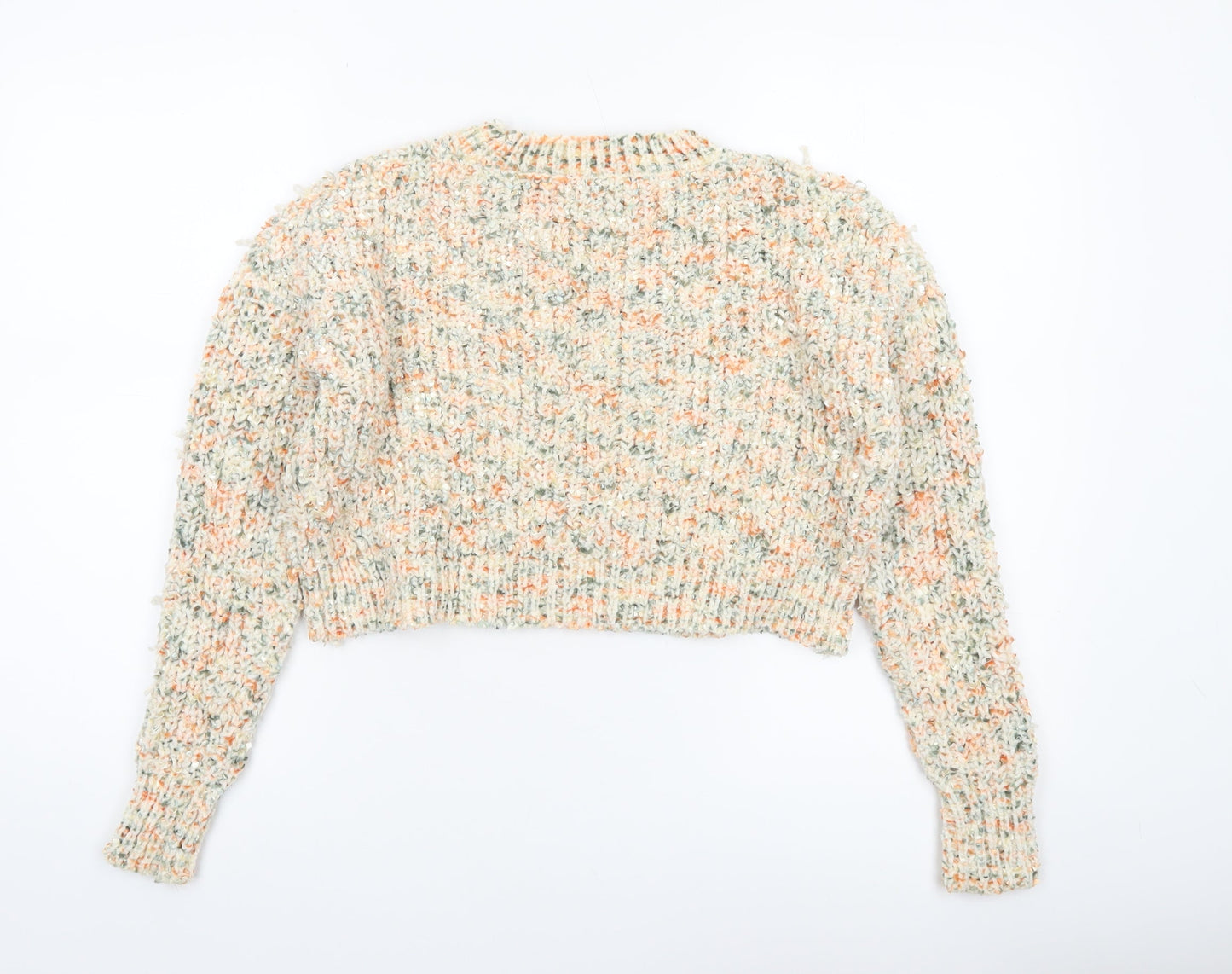 Womens UK Size S QED London Multicoloured Pullover Jumper