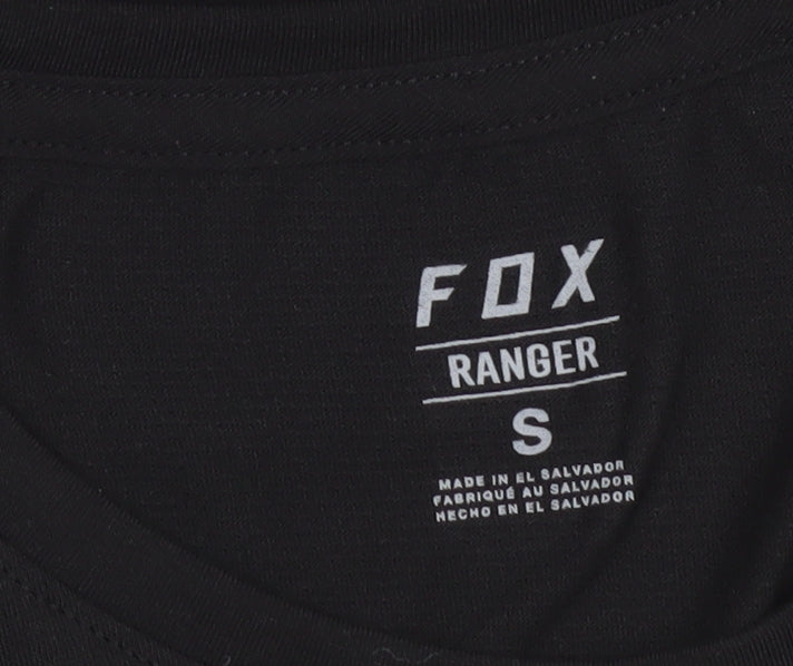 Womens UK Size S Fox Black CyclingGym & TrainingRunning & Jogging T-Shirt