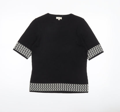 Womens UK Size S CC Black Pullover Jumper