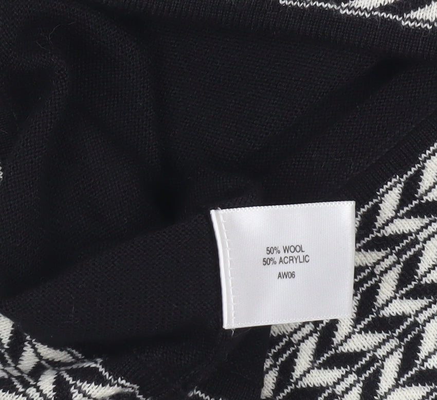 Womens UK Size S CC Black Pullover Jumper