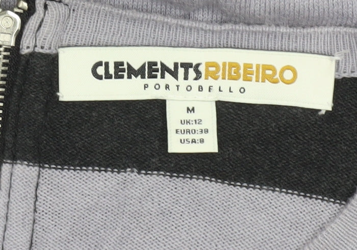 Womens UK Size 12 Clements Ribeiro Purple Pullover Jumper