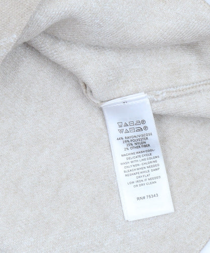 Womens UK Size XL Tahari Beige Pullover Jumper