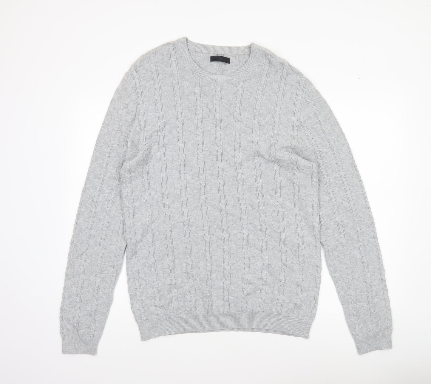 Mens UK Size XL ASOS Grey Pullover Jumper