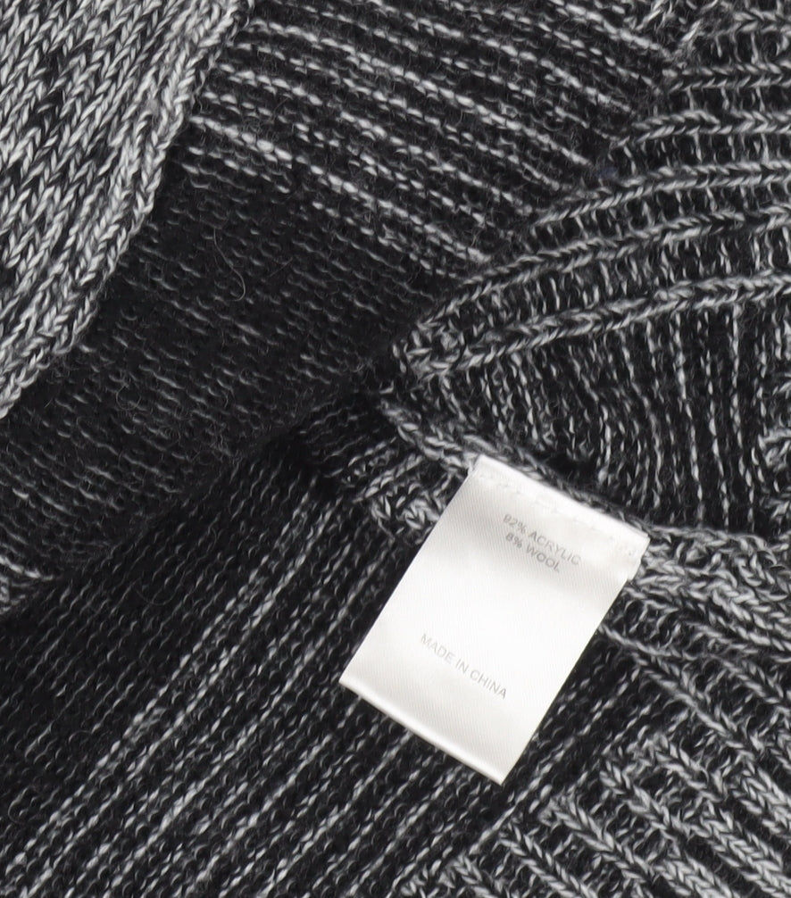 Womens UK Size XS Virtuelle Grey Cardigan Jumper