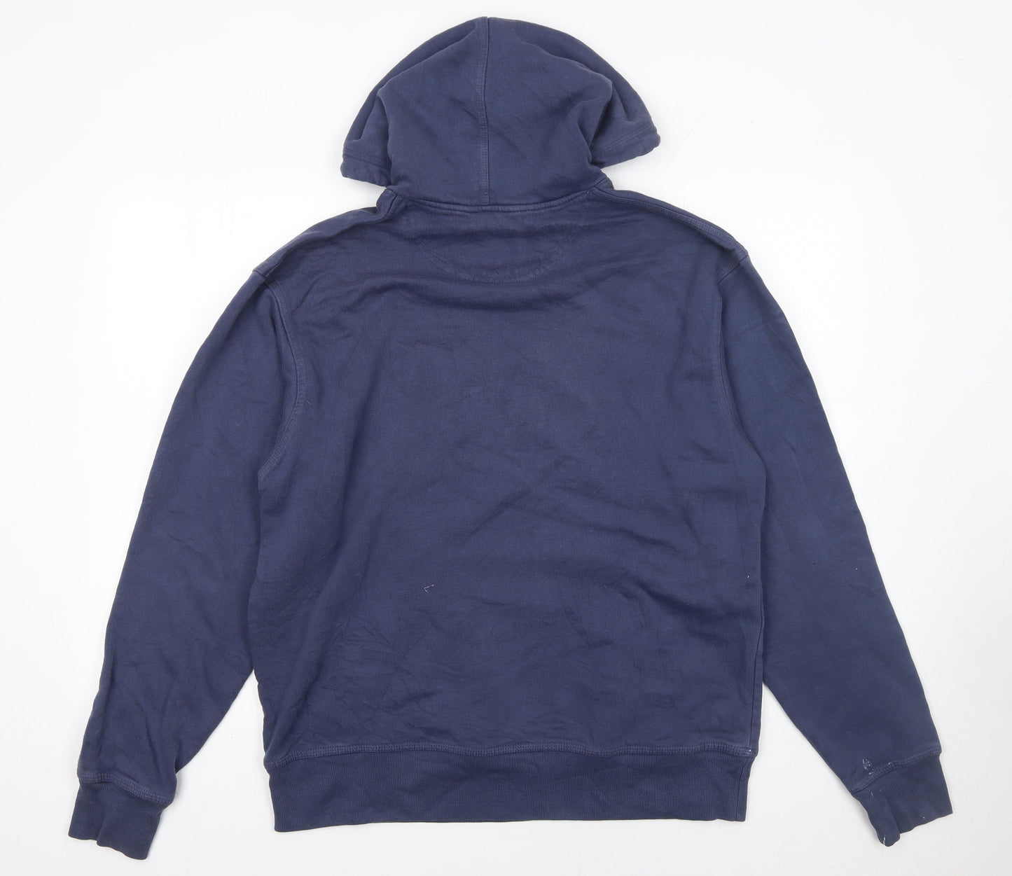 Mens UK Size L Champion Blue Pullover Hoodie