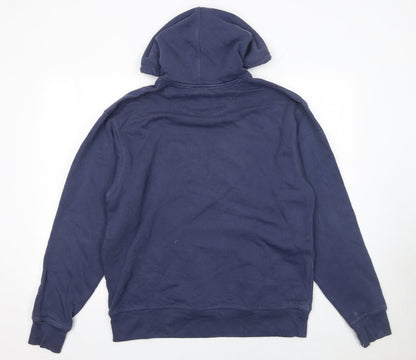 Mens UK Size L Champion Blue Pullover Hoodie
