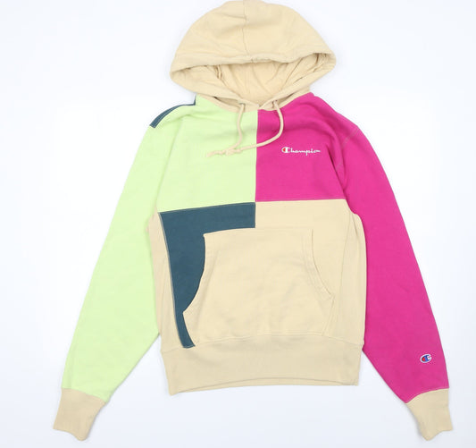 Womens UK Size S Champion Multicoloured Pullover Hoodie