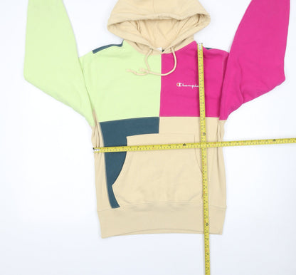 Womens UK Size S Champion Multicoloured Pullover Hoodie