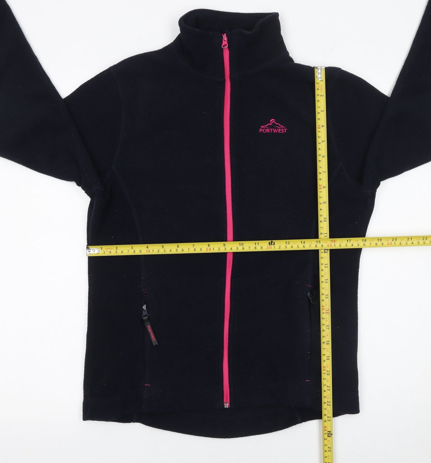 Womens UK Size 12 Portwest Black Basic Jacket
