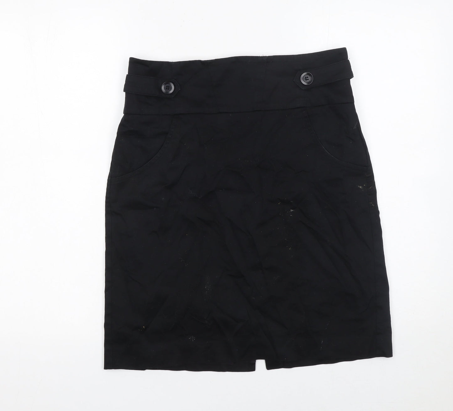 Womens UK Size 10 BCBG Generation Straight & Pencil Twill Skirt