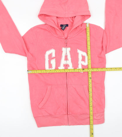 Girls UK Size 13 Years Gap Pink Full Zip Hoodie