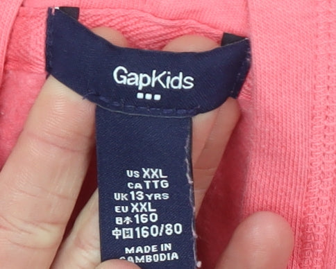 Girls UK Size 13 Years Gap Pink Full Zip Hoodie